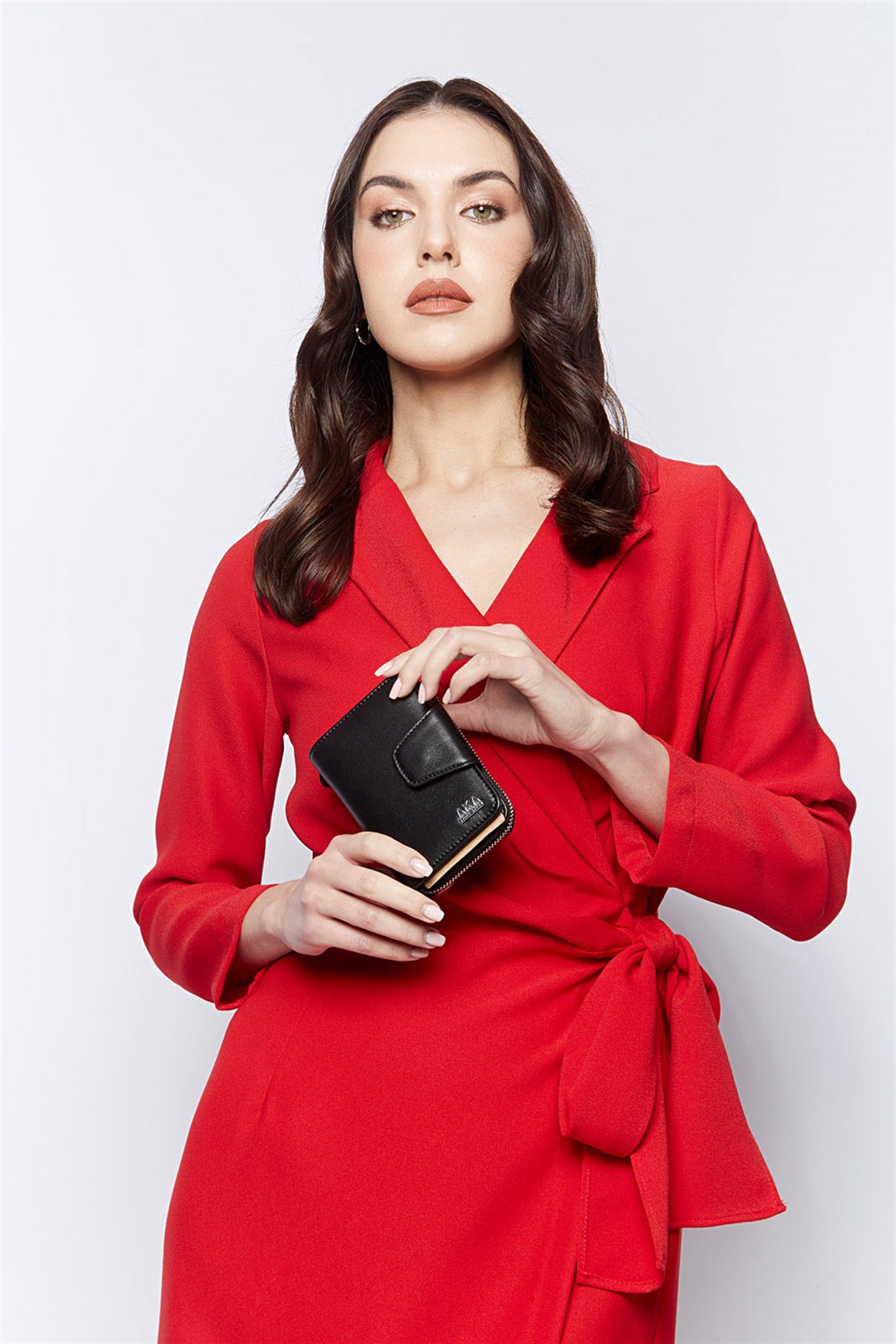 Aka Deri Kadın Cüzdanı 402 1