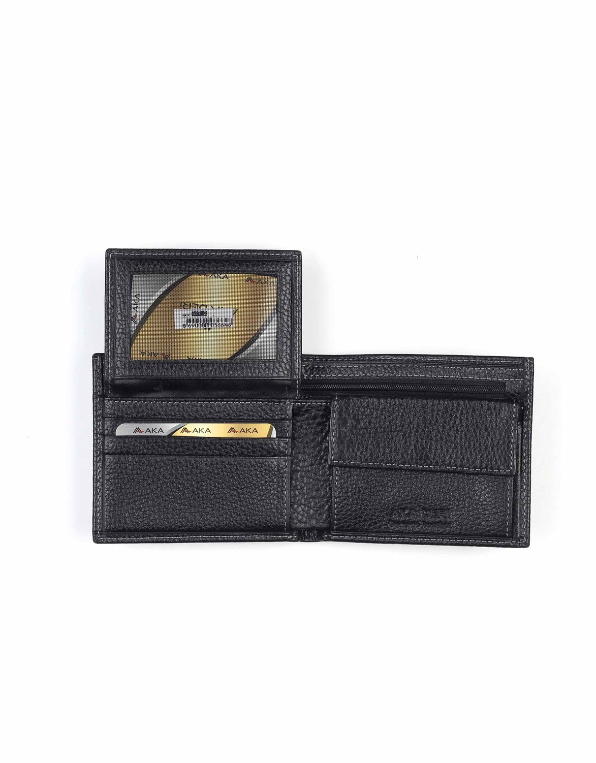 Aka Genuine Leather Mens Wallet 537 -2