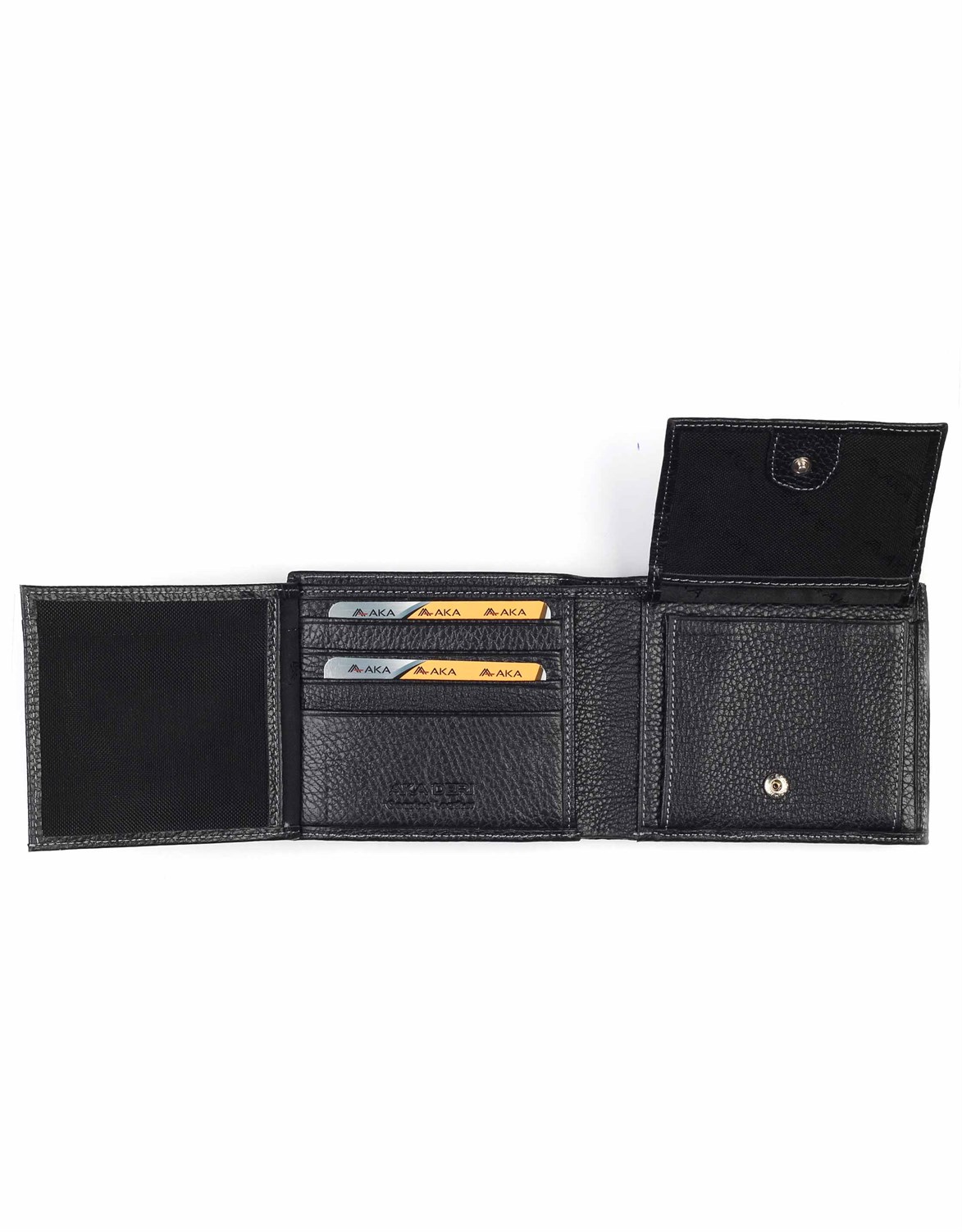 Aka Genuine Leather Mens Wallet 550 -2
