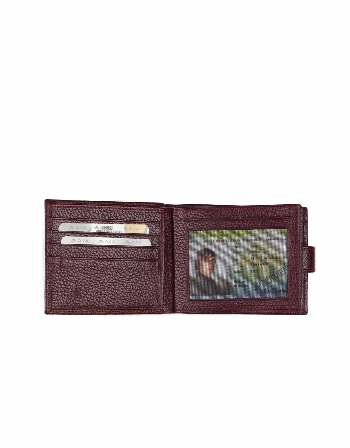 Aka Genuine Leather Mens Wallet 617 -70