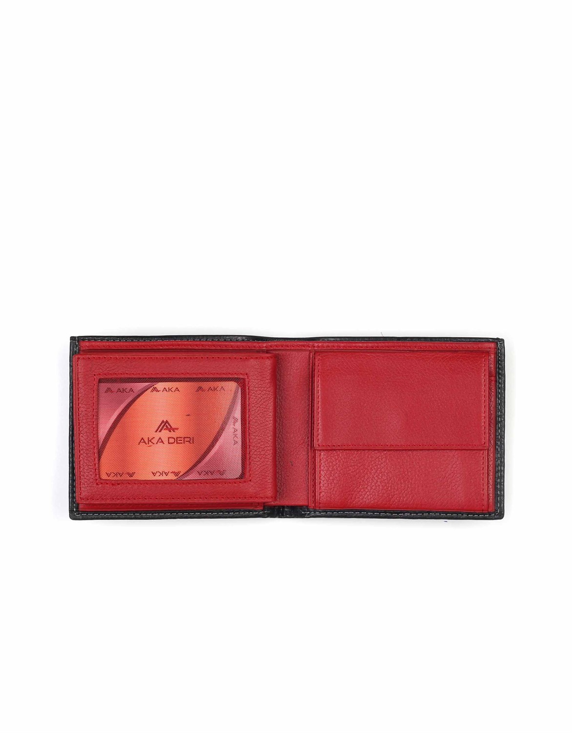Aka Genuine Leather Mens Wallet 620 -2/8