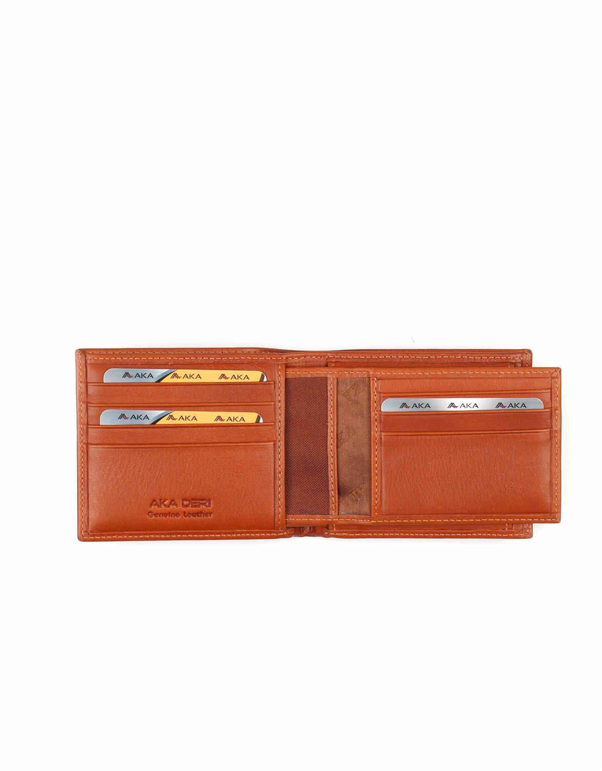 Aka Genuine Leather Mens Wallet 620 -5