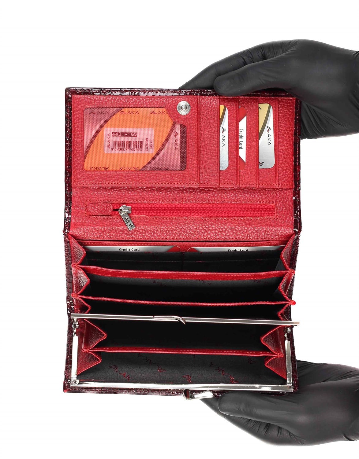 Aka Deri Kadın Cüzdanı 443 65