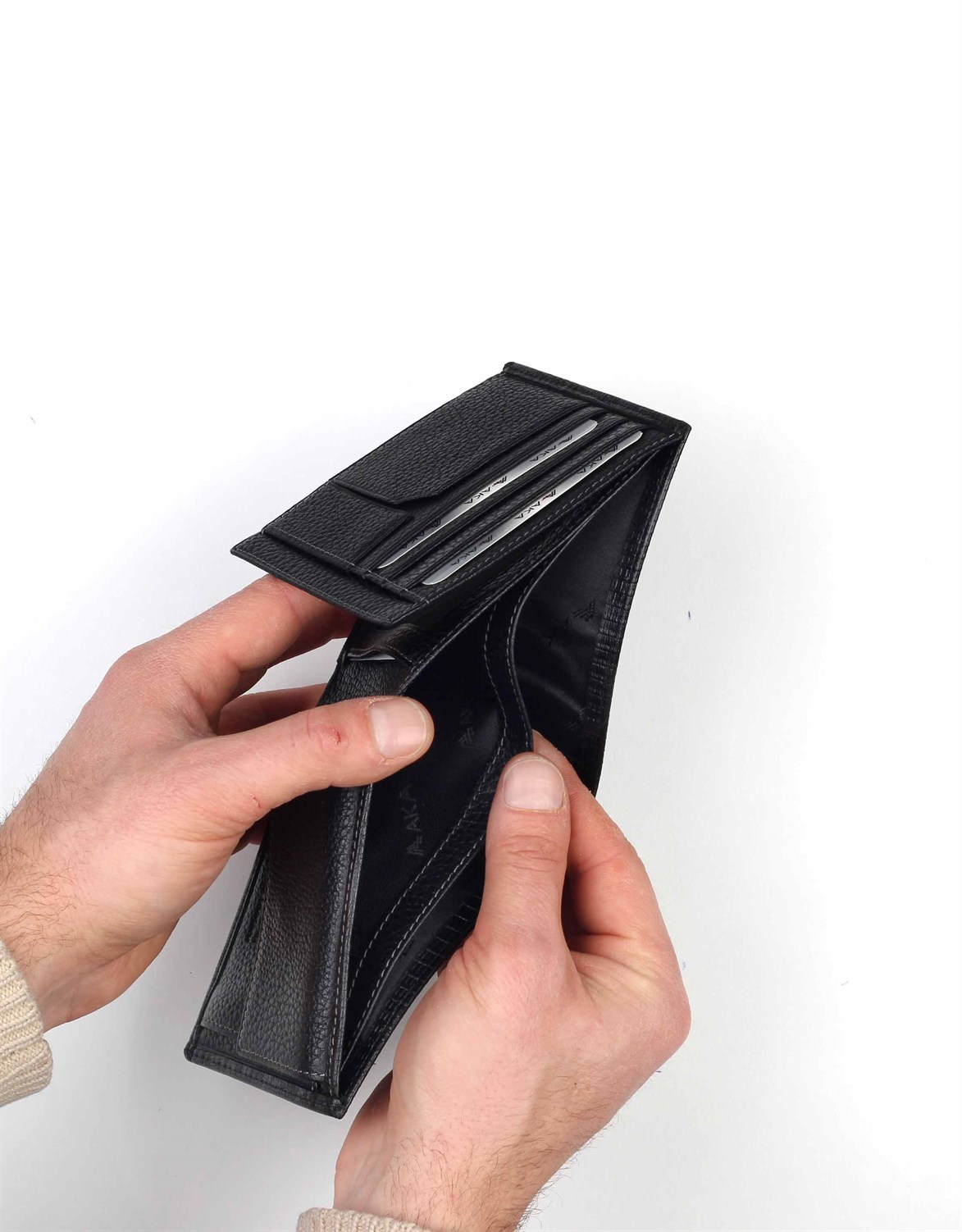 Aka Genuine Leather Mens Wallet 737 -10