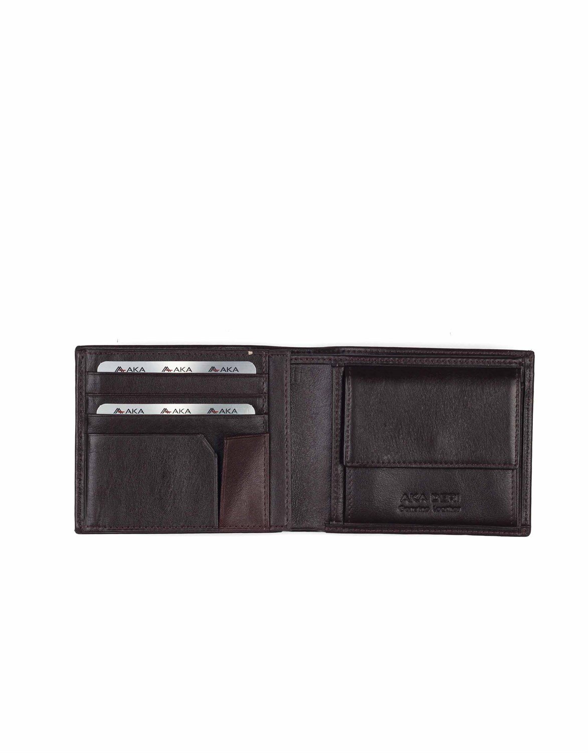 Aka Genuine Leather Mens Wallet 737 -3