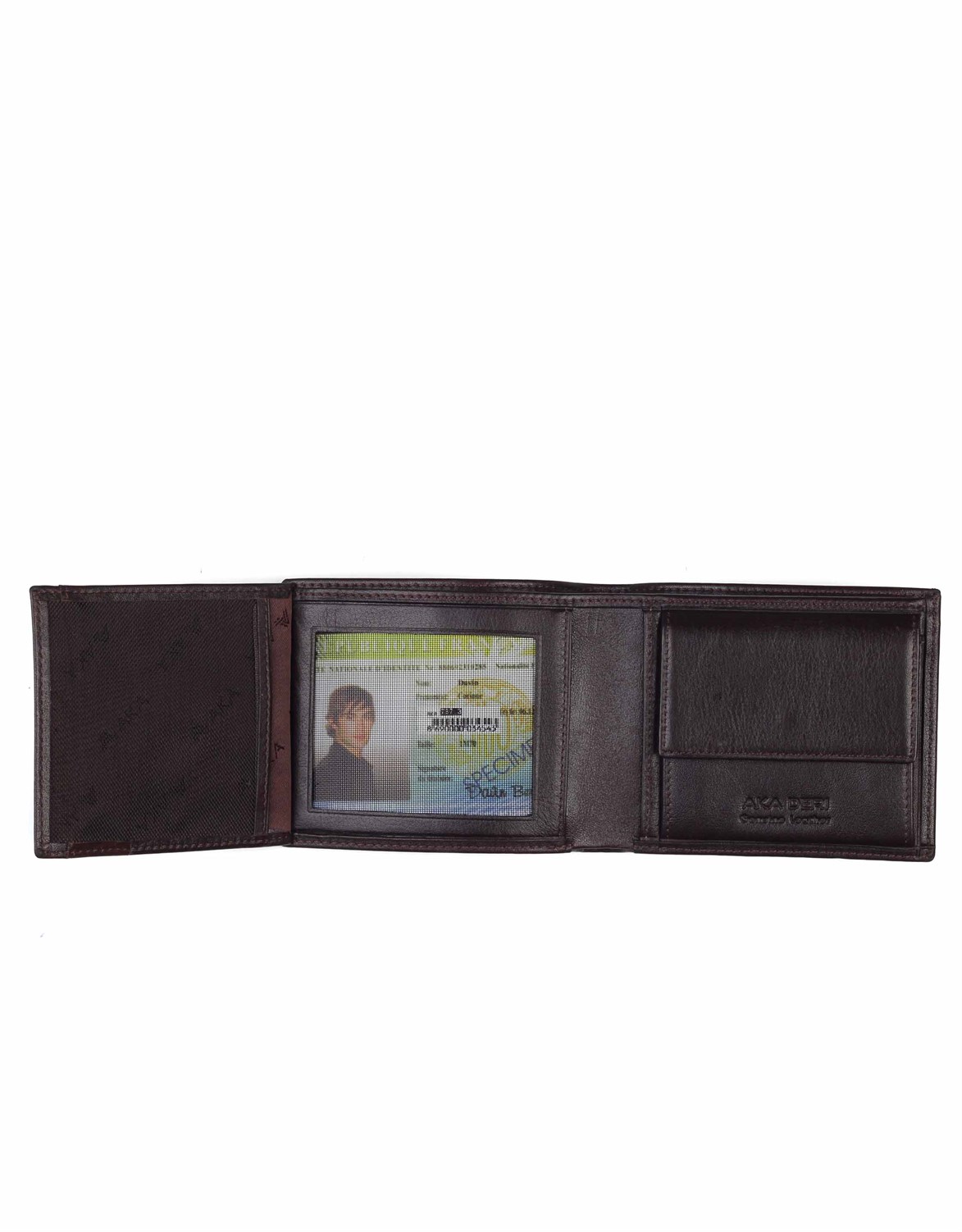 Aka Genuine Leather Mens Wallet 737 -3