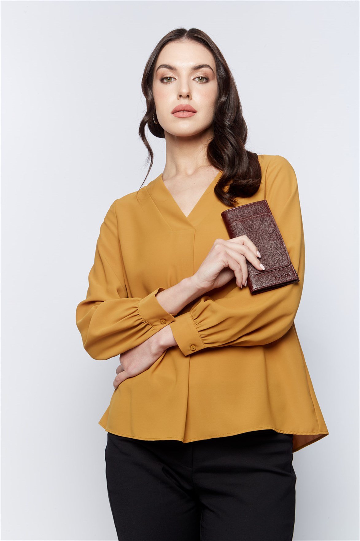 Genuine Leather Womens Wallet 462 -70