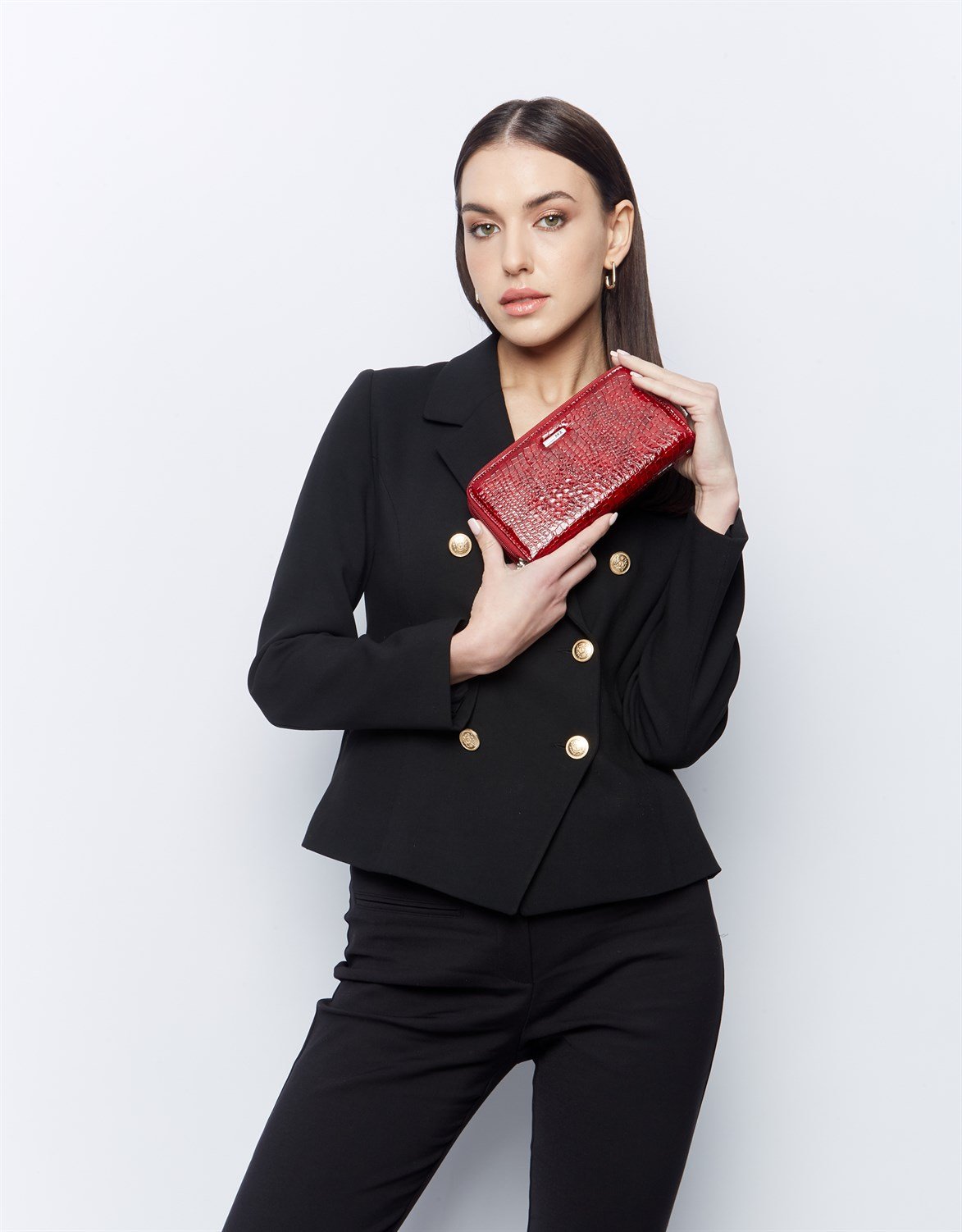 Aka Deri Kadın Cüzdanı 496 66