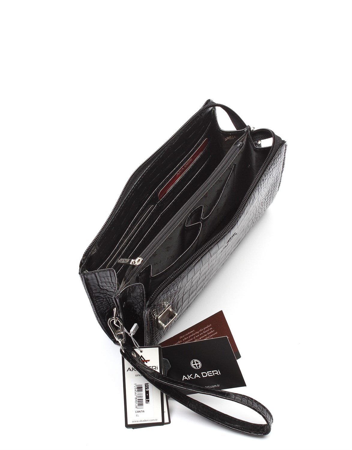 Aka Genuine Leather Handbag 319 12