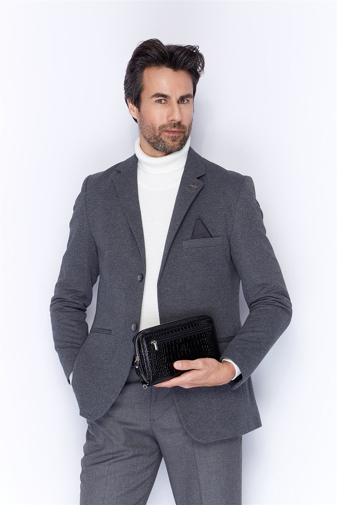 Aka Genuine Leather Handbag 334 12