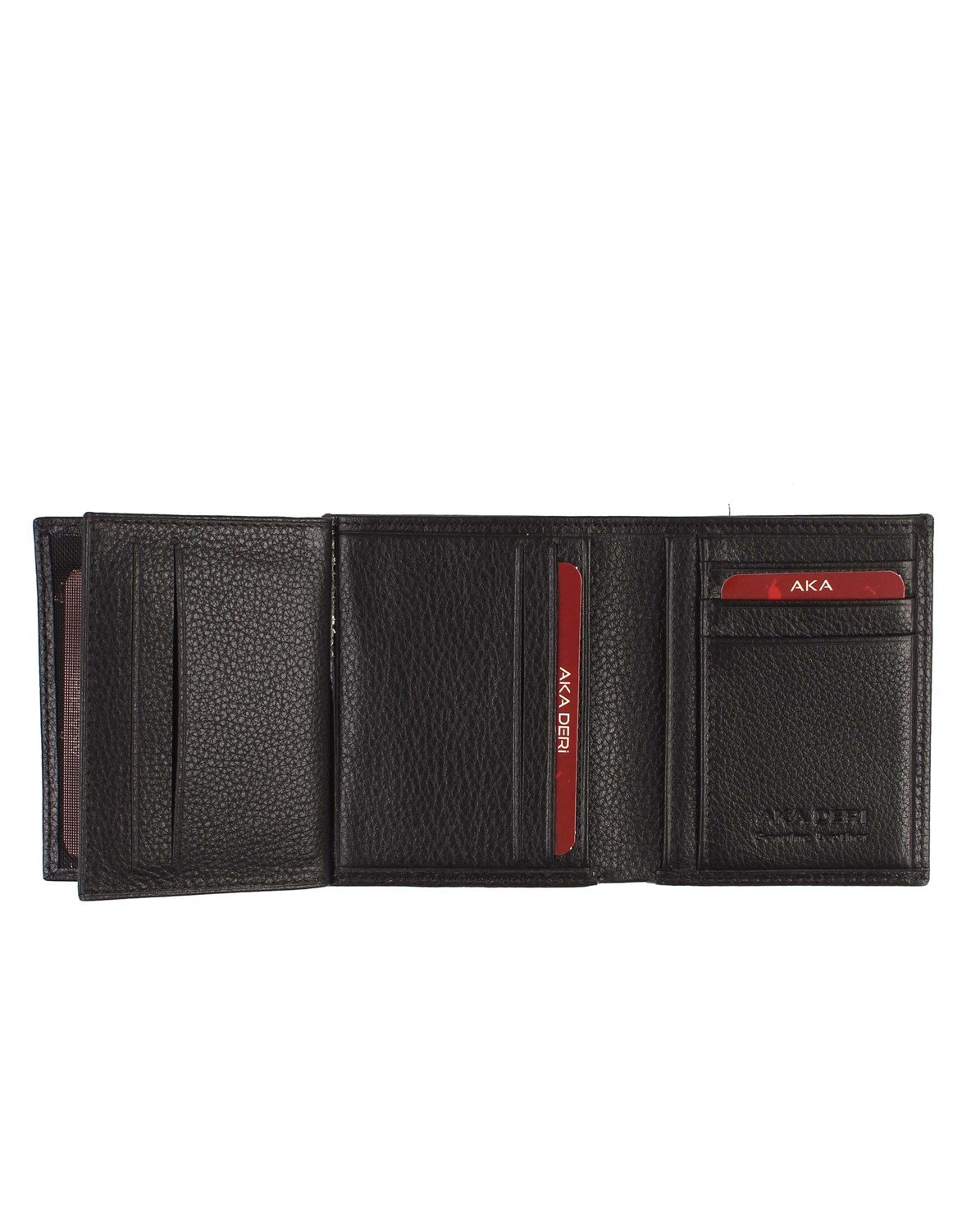Aka Genuine Leather Mens Wallet 525 -2