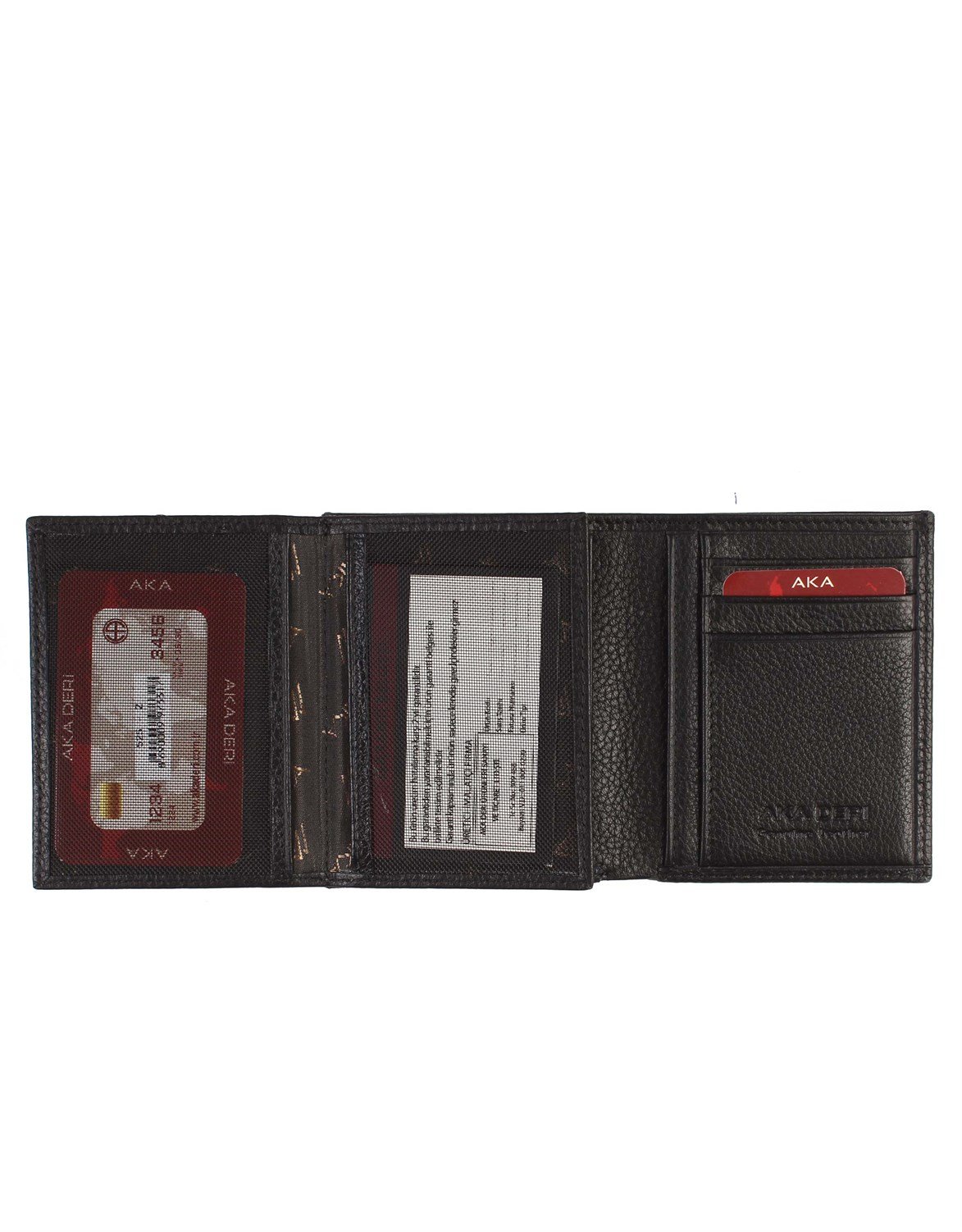 Aka Genuine Leather Mens Wallet 525 -2