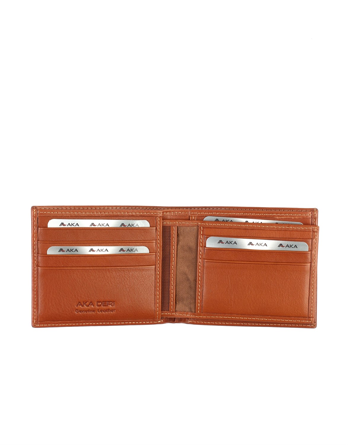 Aka Genuine Leather Mens Wallet 619 -5