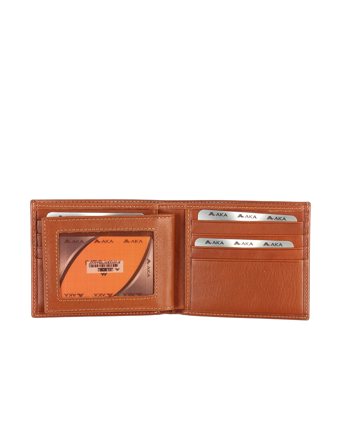Aka Genuine Leather Mens Wallet 619 -5
