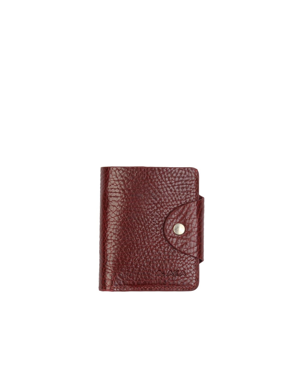 Aka Deri Bordo Kartlık Cüzdanı 057 70