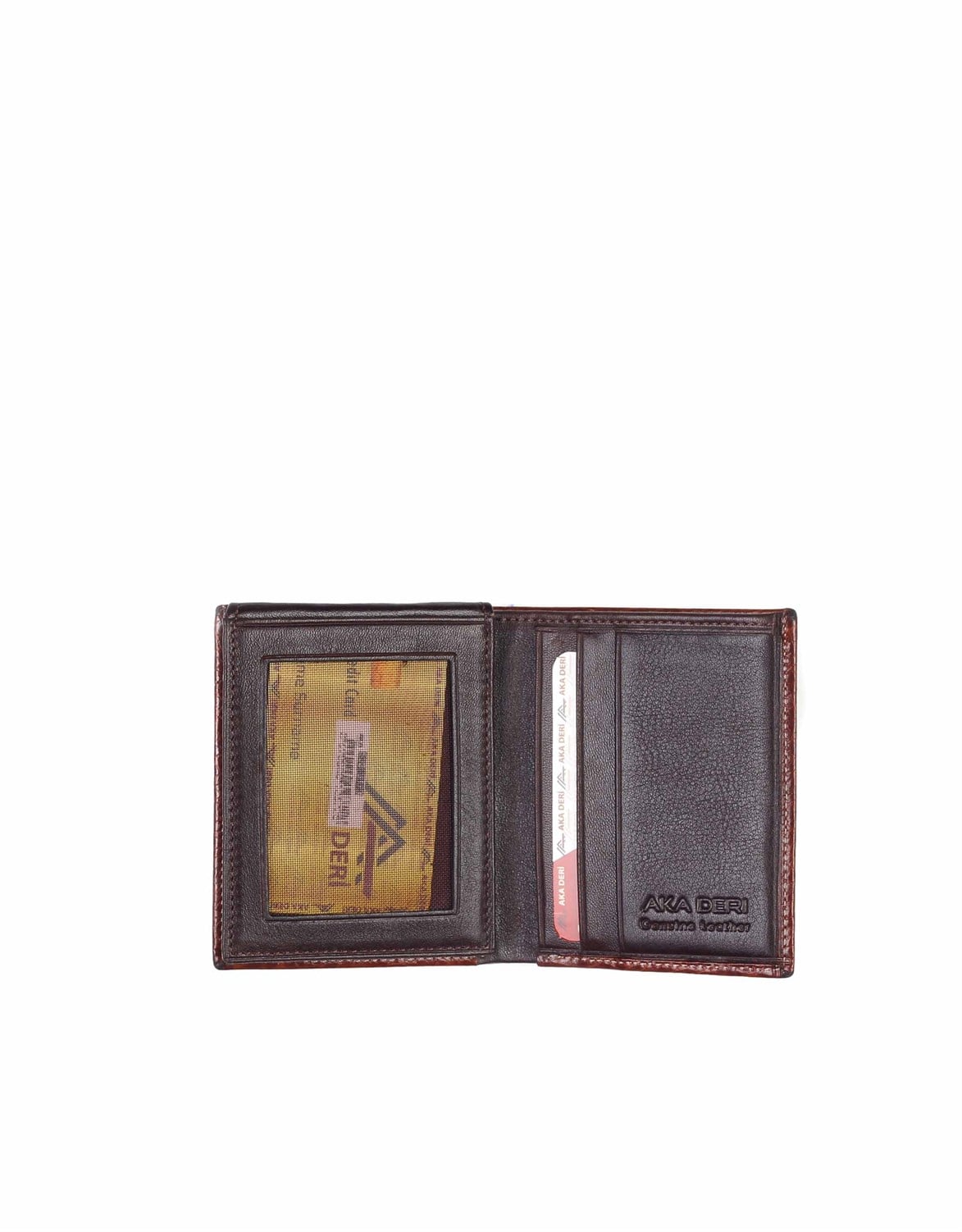 Aka Genuine Leather Mens Wallet 502 -3