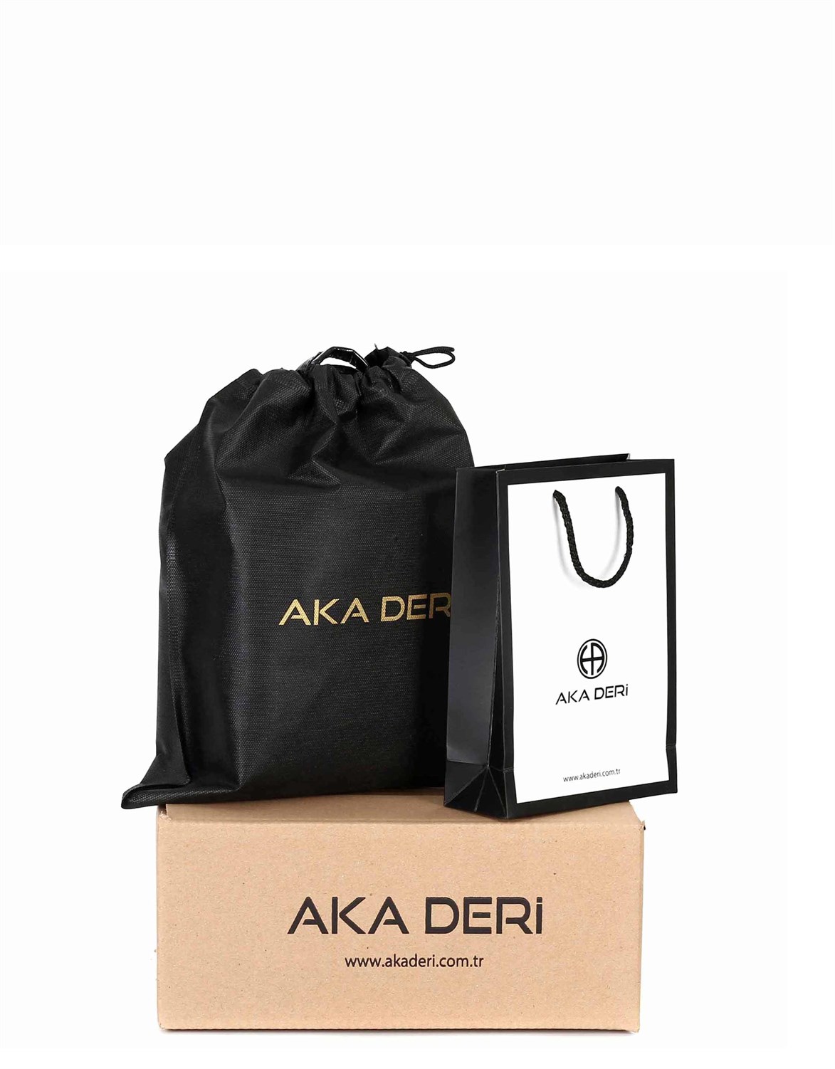 Aka Deri Siyah Portföy Çantası 132 1