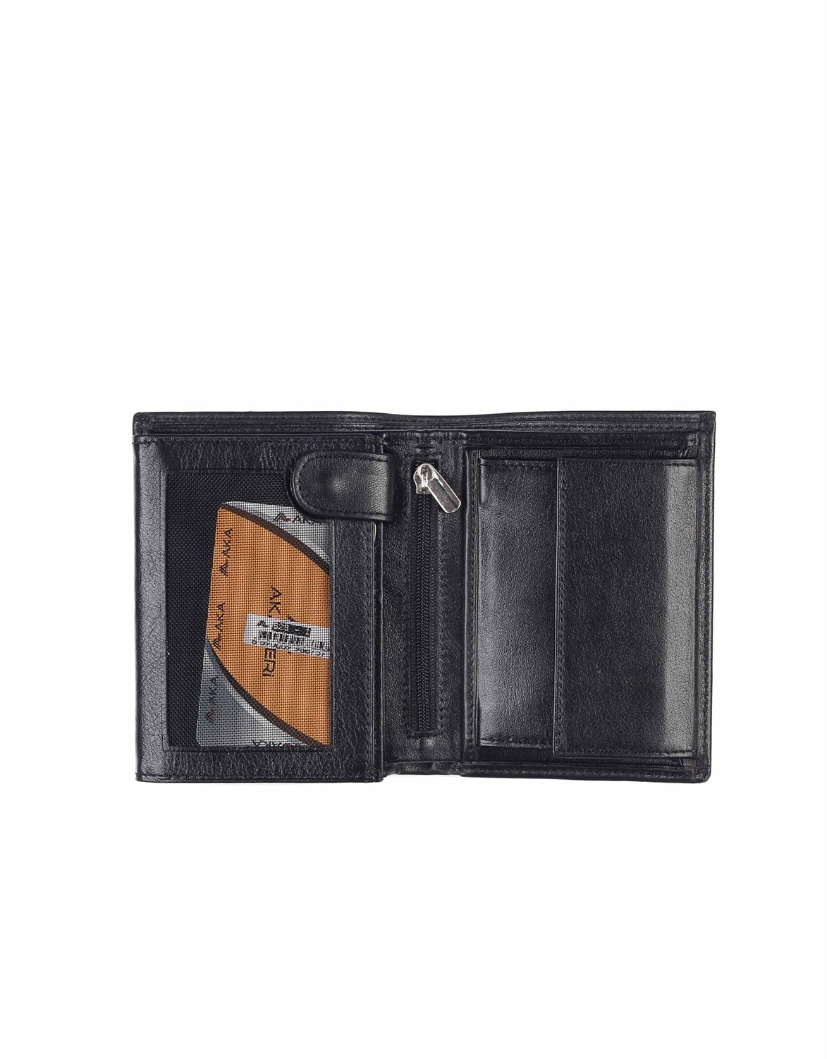 Aka Genuine Leather Mens Wallet 628 -1