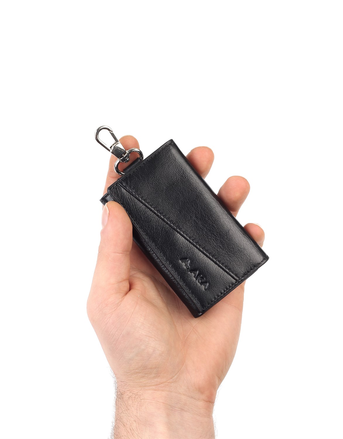 Aka Genuine Leather Keychain 005 4