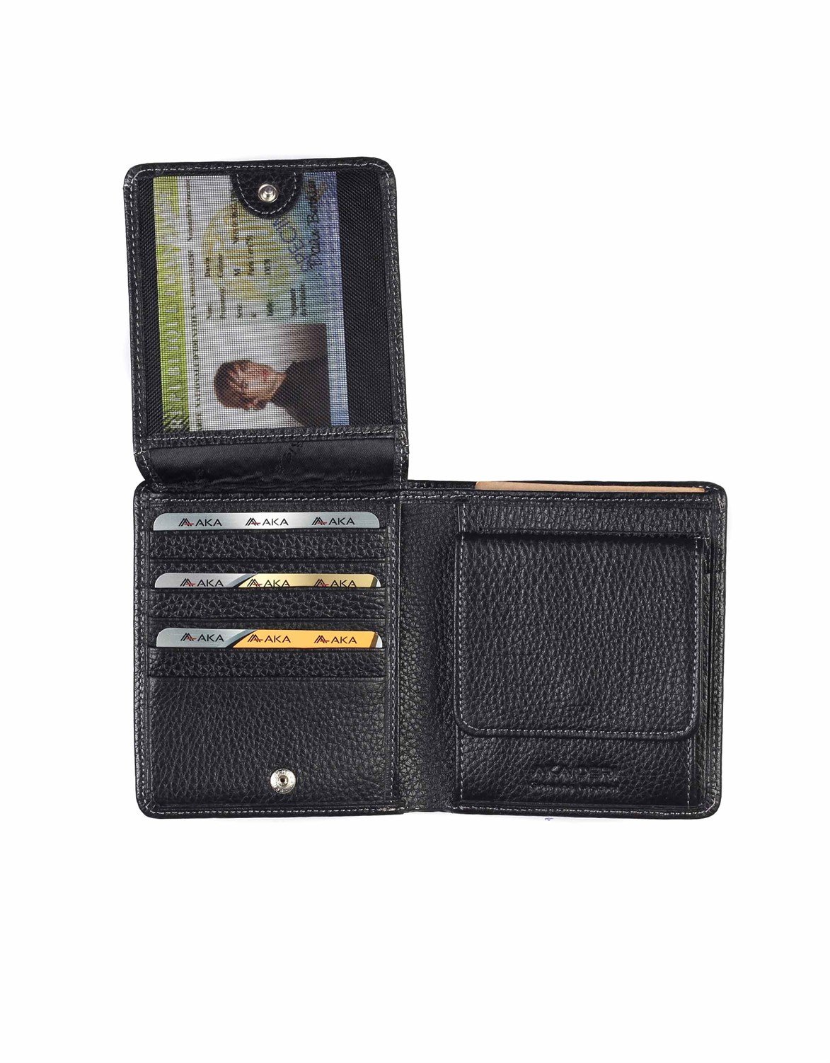 Aka Genuine Leather Hand Wallet 815 -2