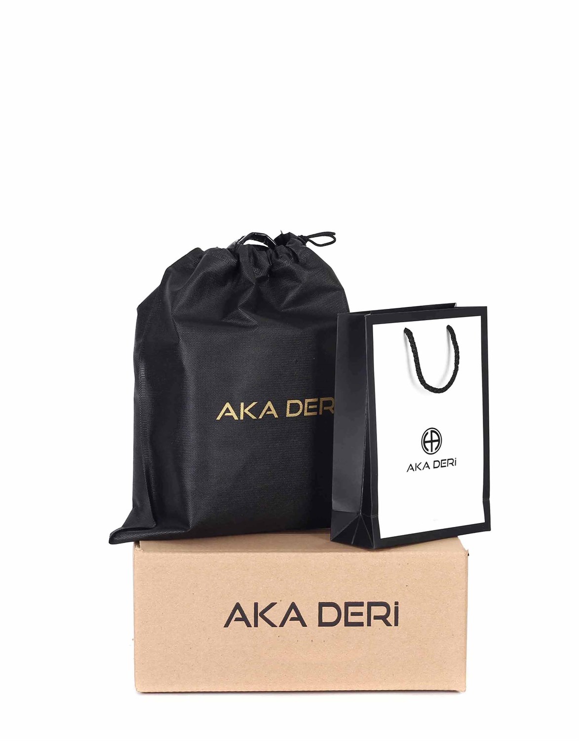 Aka Deri Siyah El Çantası 320 2