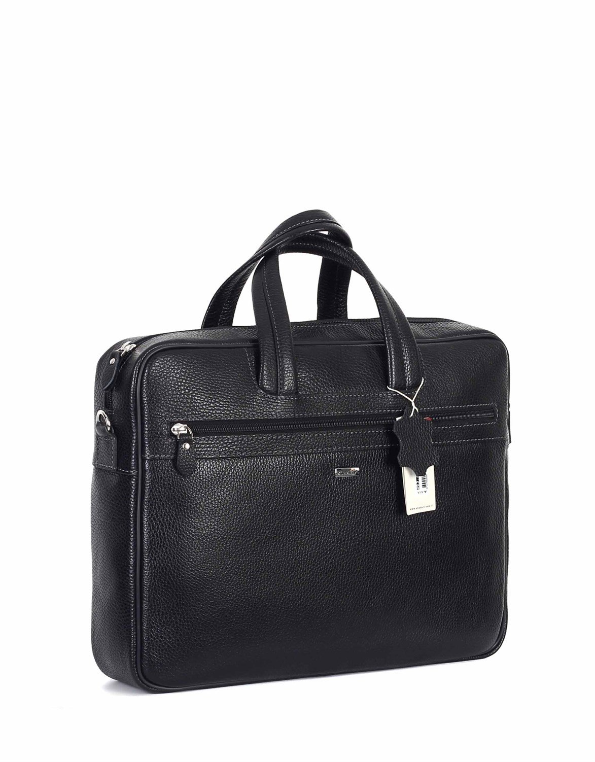 Aka Deri Siyah Laptop Evrak Çantası 253 2