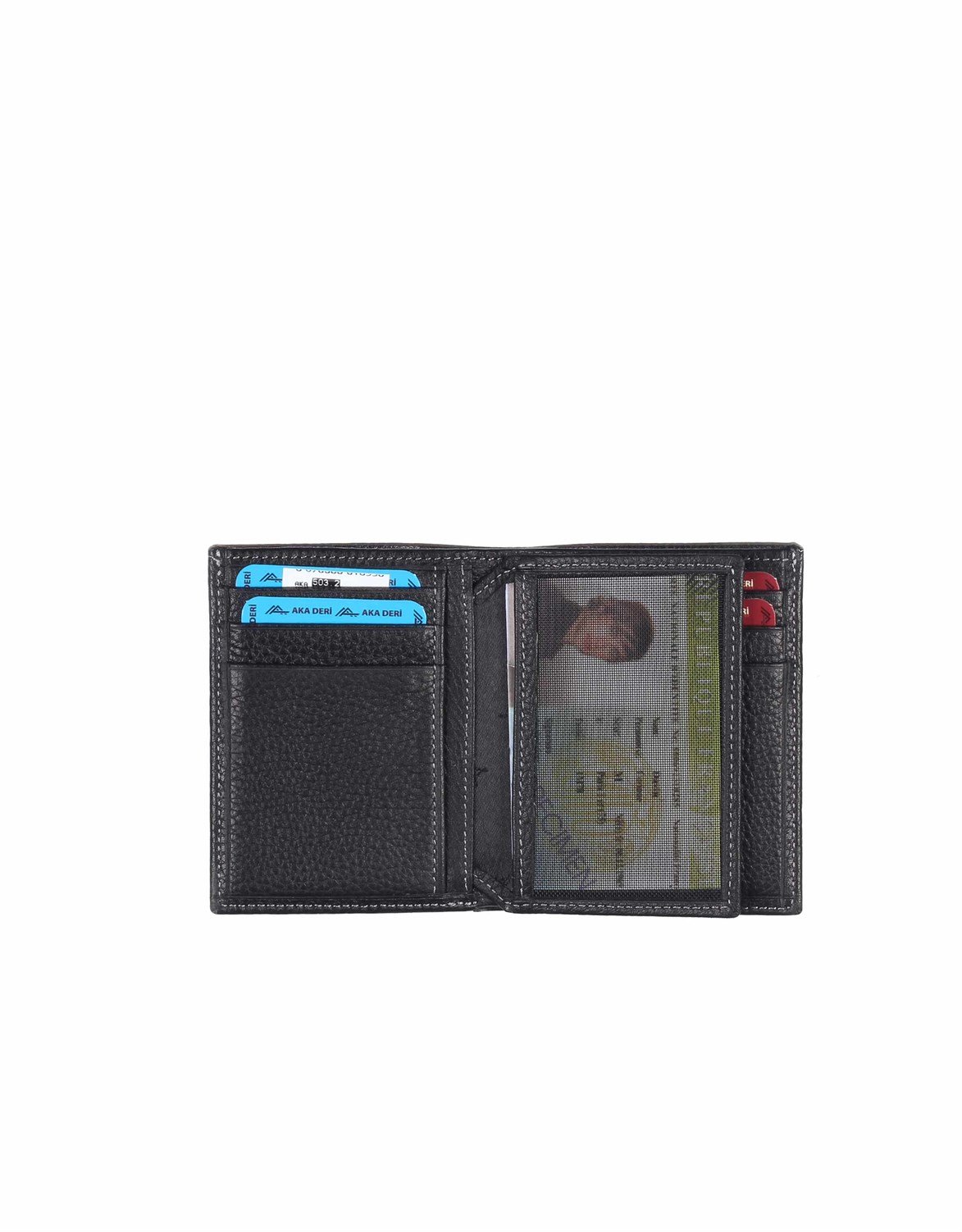 Aka Genuine Leather Mens Wallet 503 -2