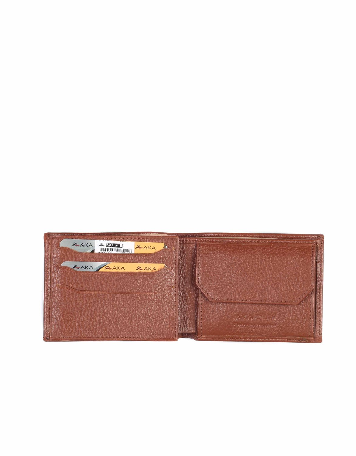 Aka Genuine Leather Mens Wallet 507 -6