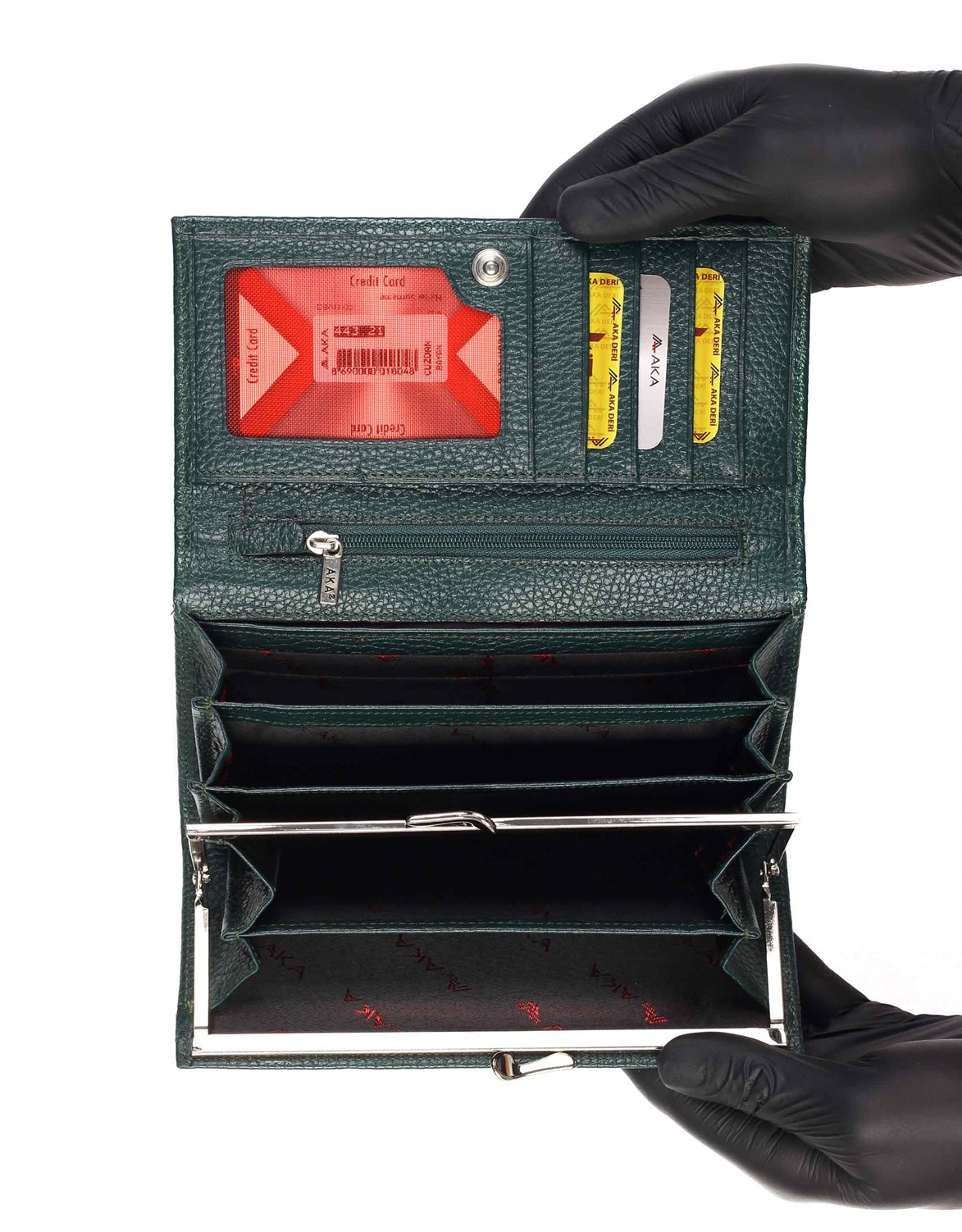 Genuine Leather Womens Wallet 443 -21