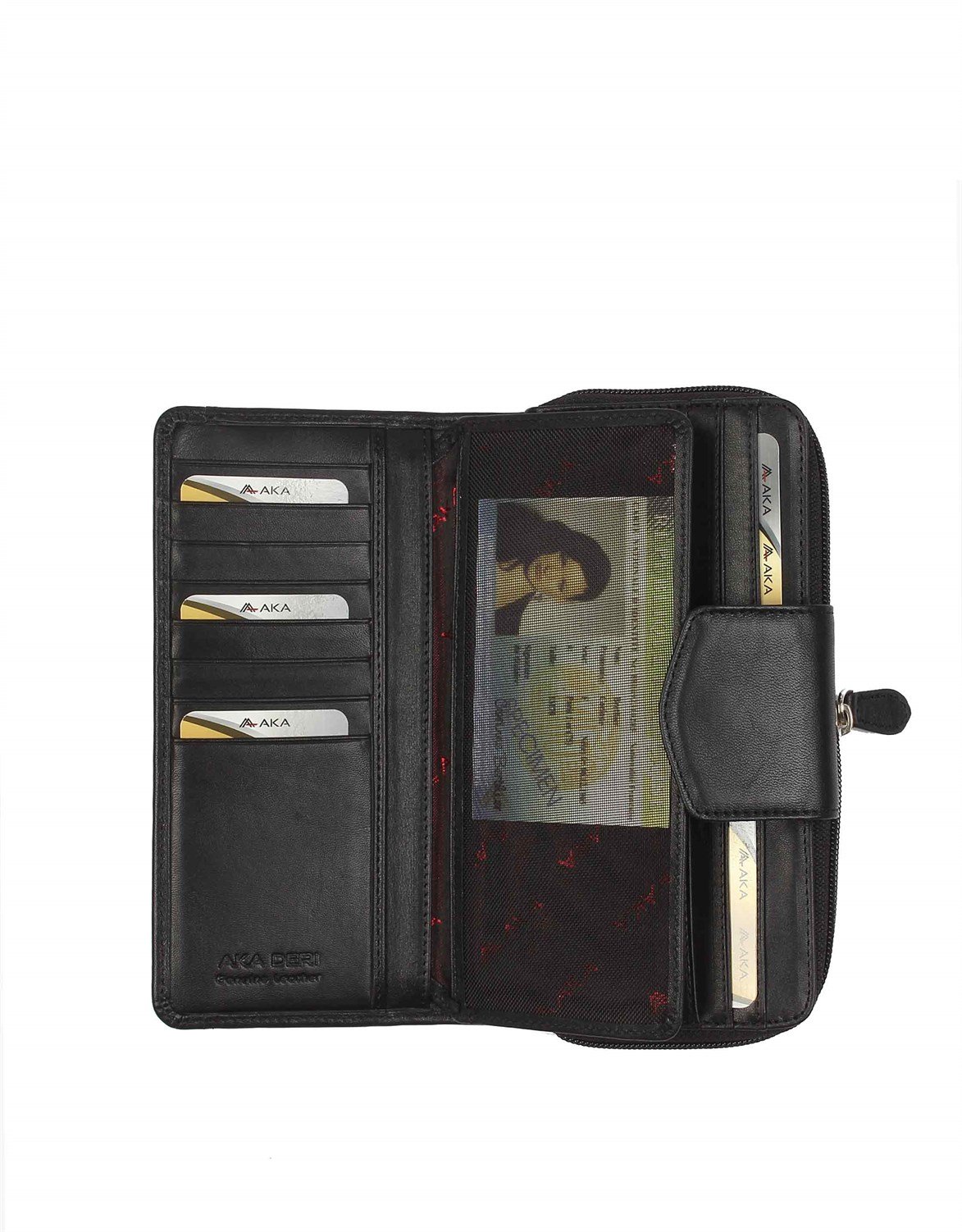 Genuine Leather Womens Wallet 428 -1