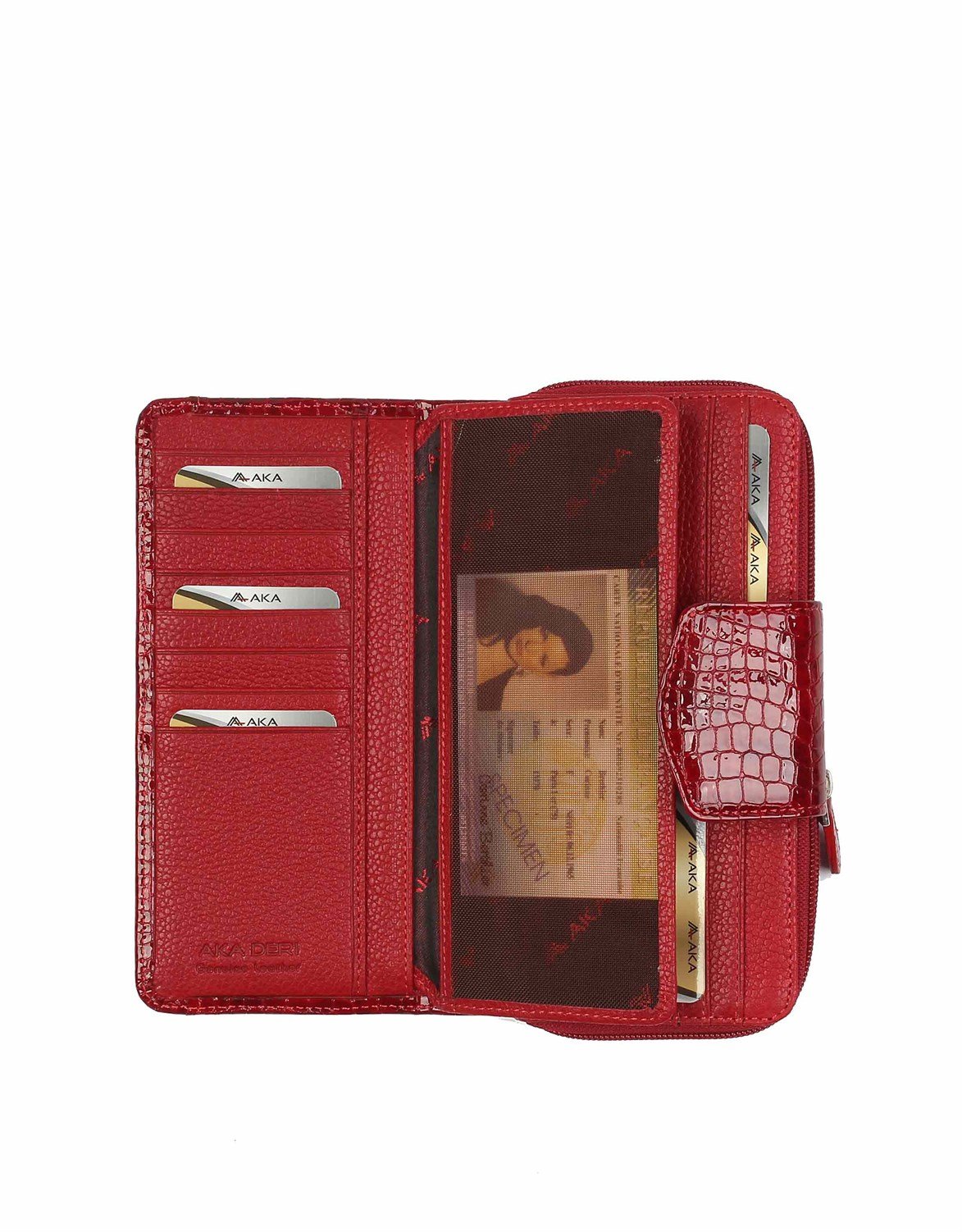 Genuine Leather Womens Wallet 428 -66
