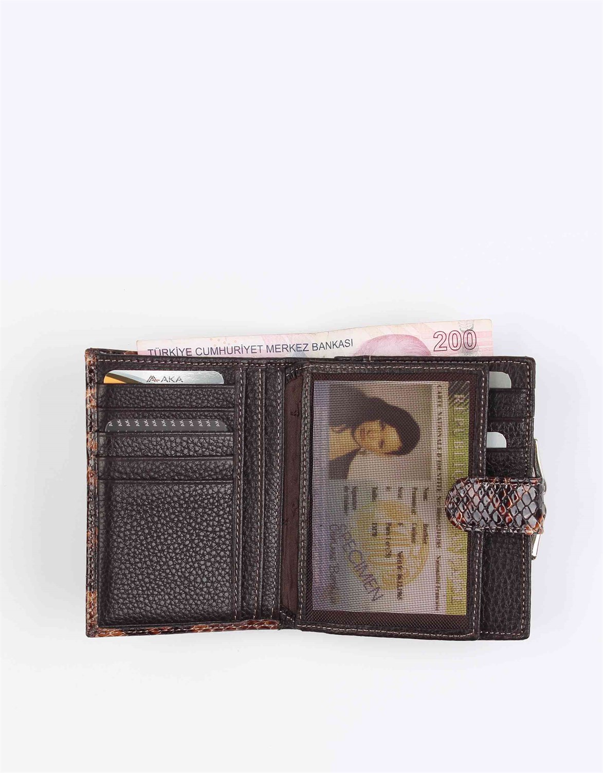 Genuine Leather Womens Wallet 410 -104