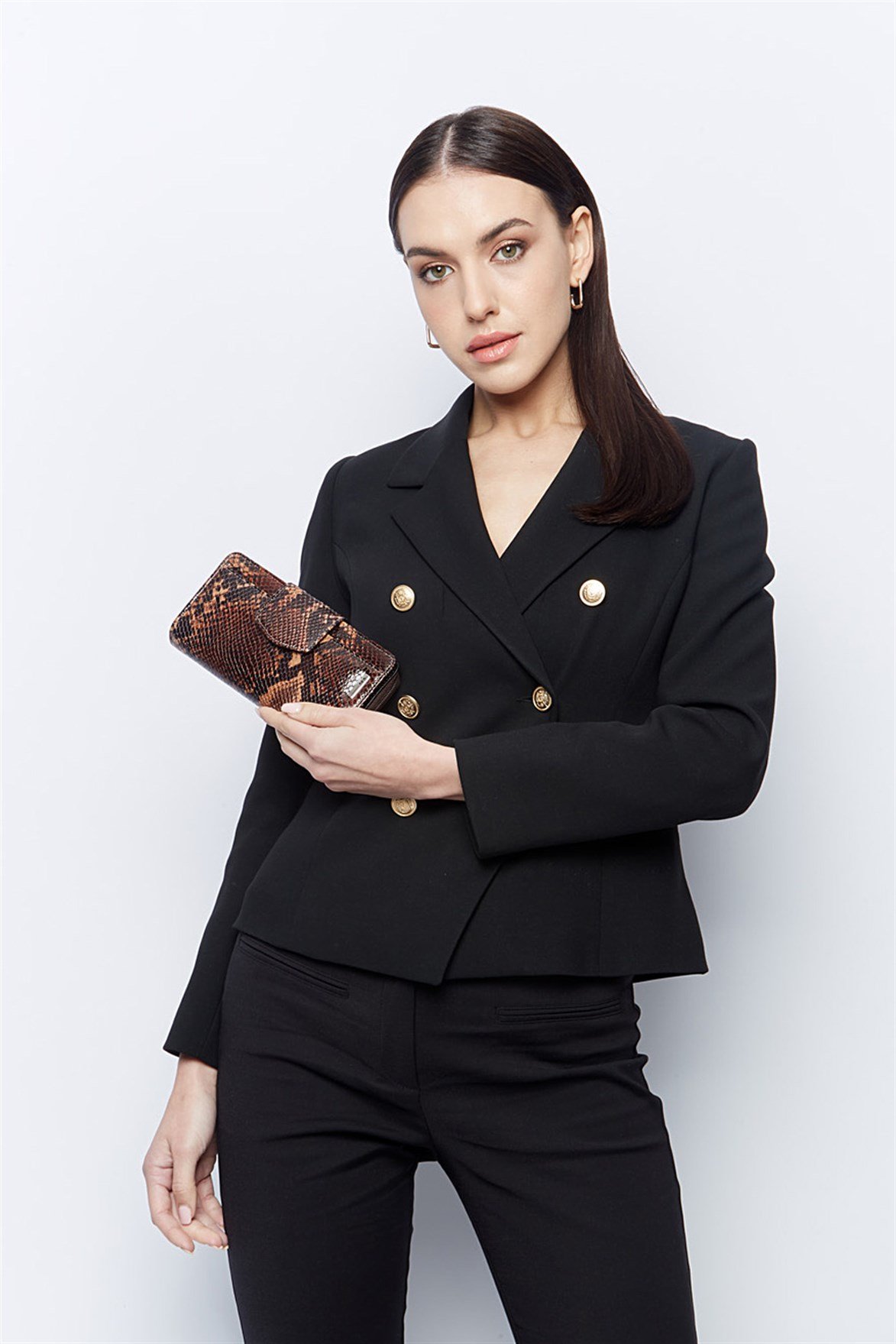 Genuine Leather Womens Wallet 428 -104