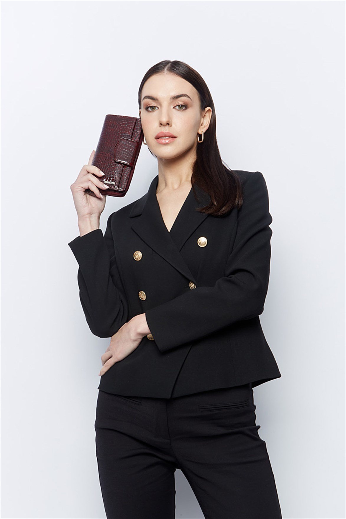 Genuine Leather Womens Wallet 428 -65