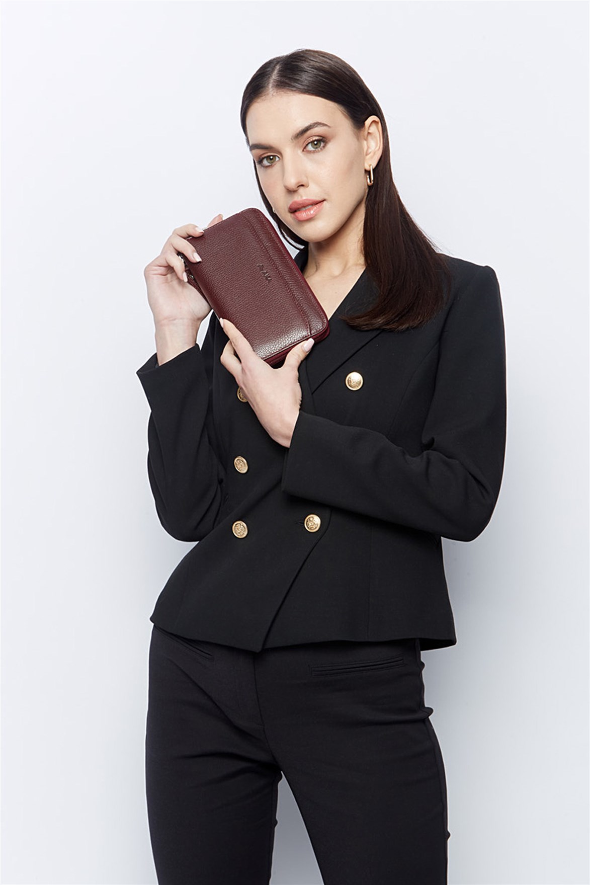 Genuine Leather Womens Wallet 430 -70