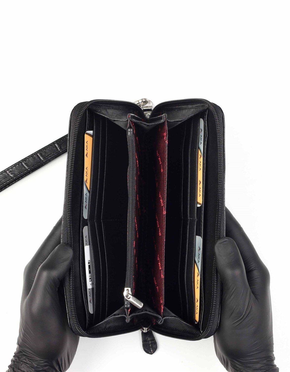 Aka Deri Kadın Cüzdanı 430 10