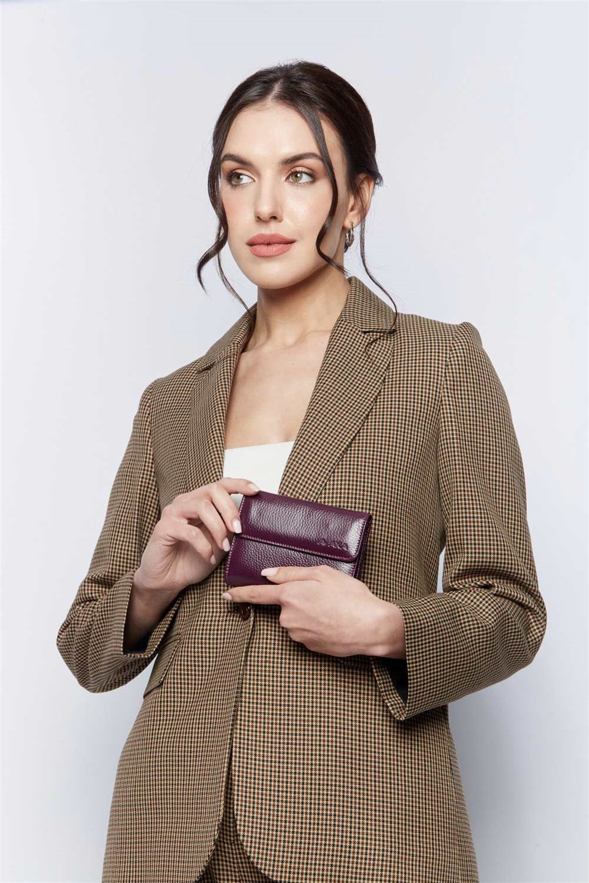 Aka Deri Kadın Cüzdanı 445 20