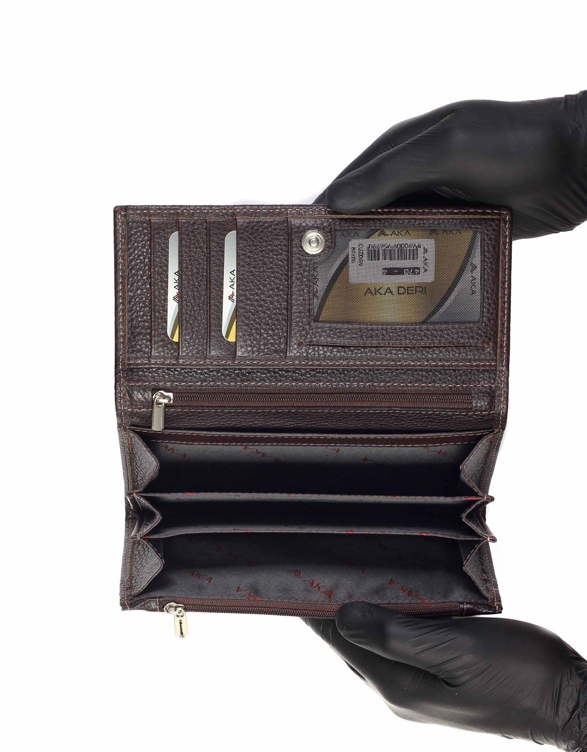 Aka Deri Kadın Cüzdanı 470 4