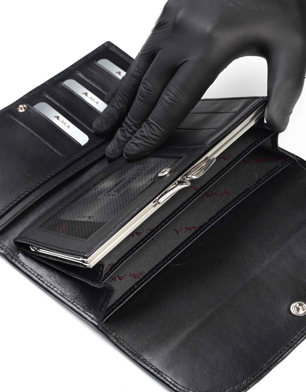 Genuine Leather Womens Wallet 490 -1