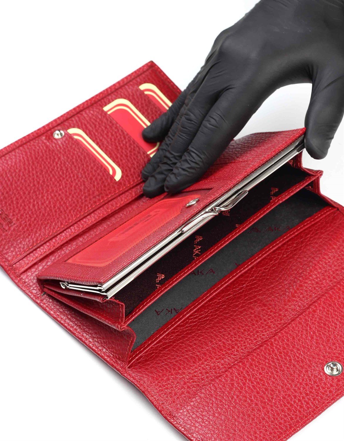Genuine Leather Womens Wallet 490 -8