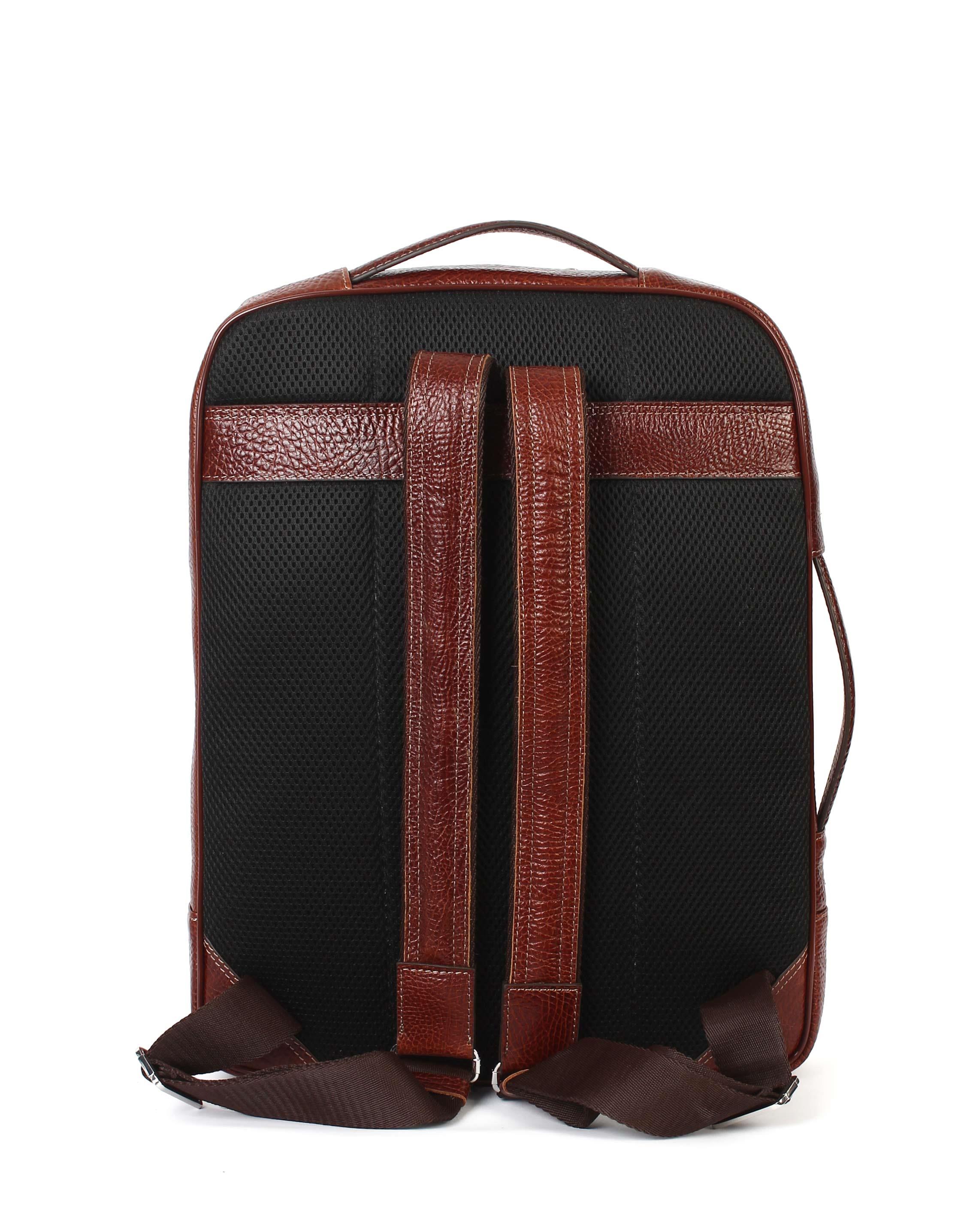 Hakiki Deri Taba Laptop Sırt Çantası 908 63