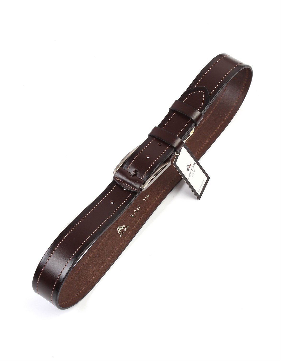 Kahverengi Spor Deri Kemer s227