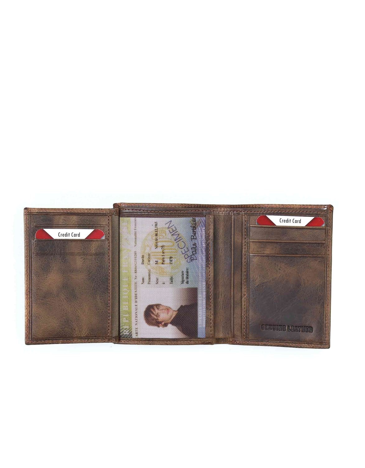 Aka Deri Natural Erkek Cüzdanı 509 -109