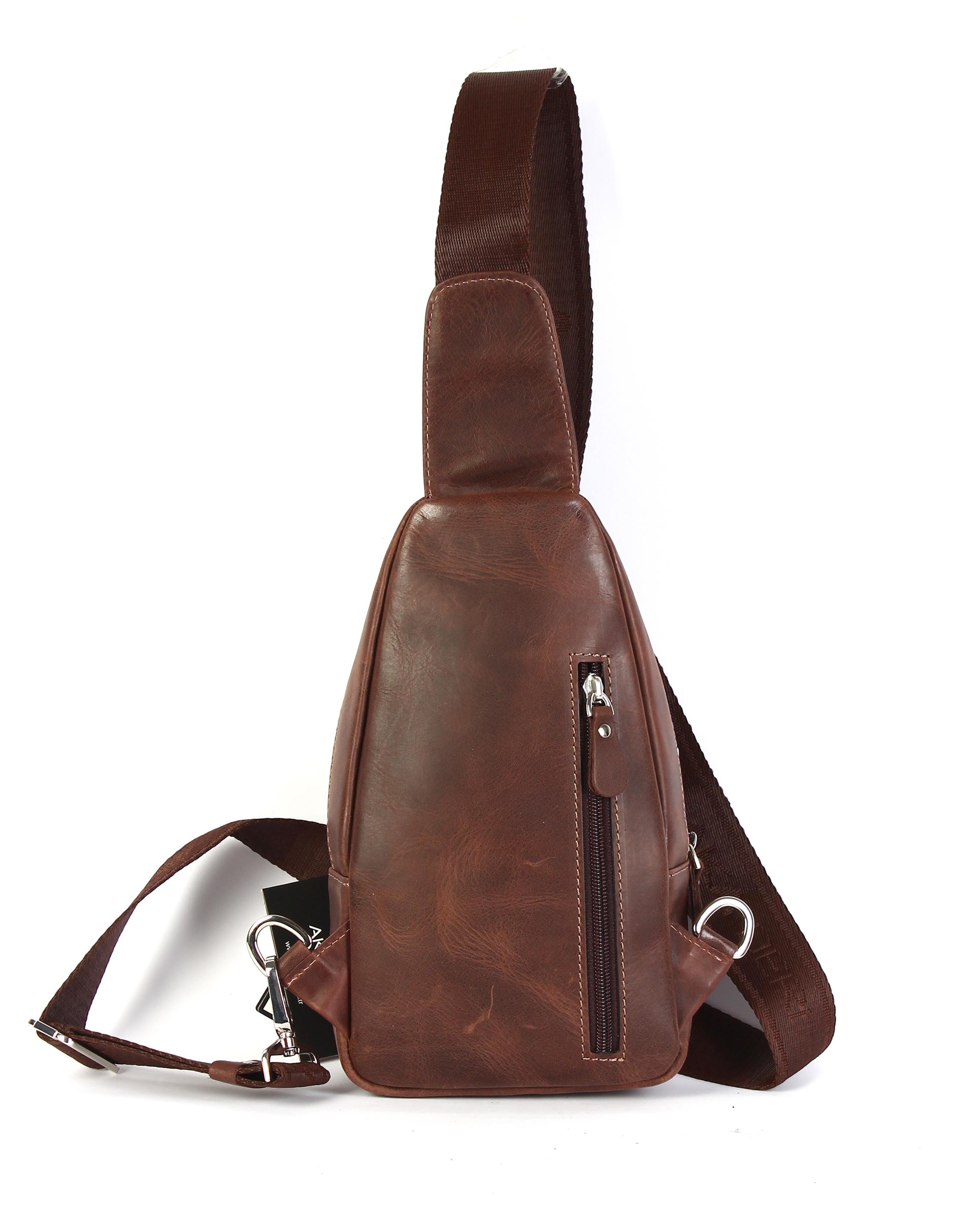 Omuzdan Askılı Çapraz Çanta Crazy Kahve 340 110