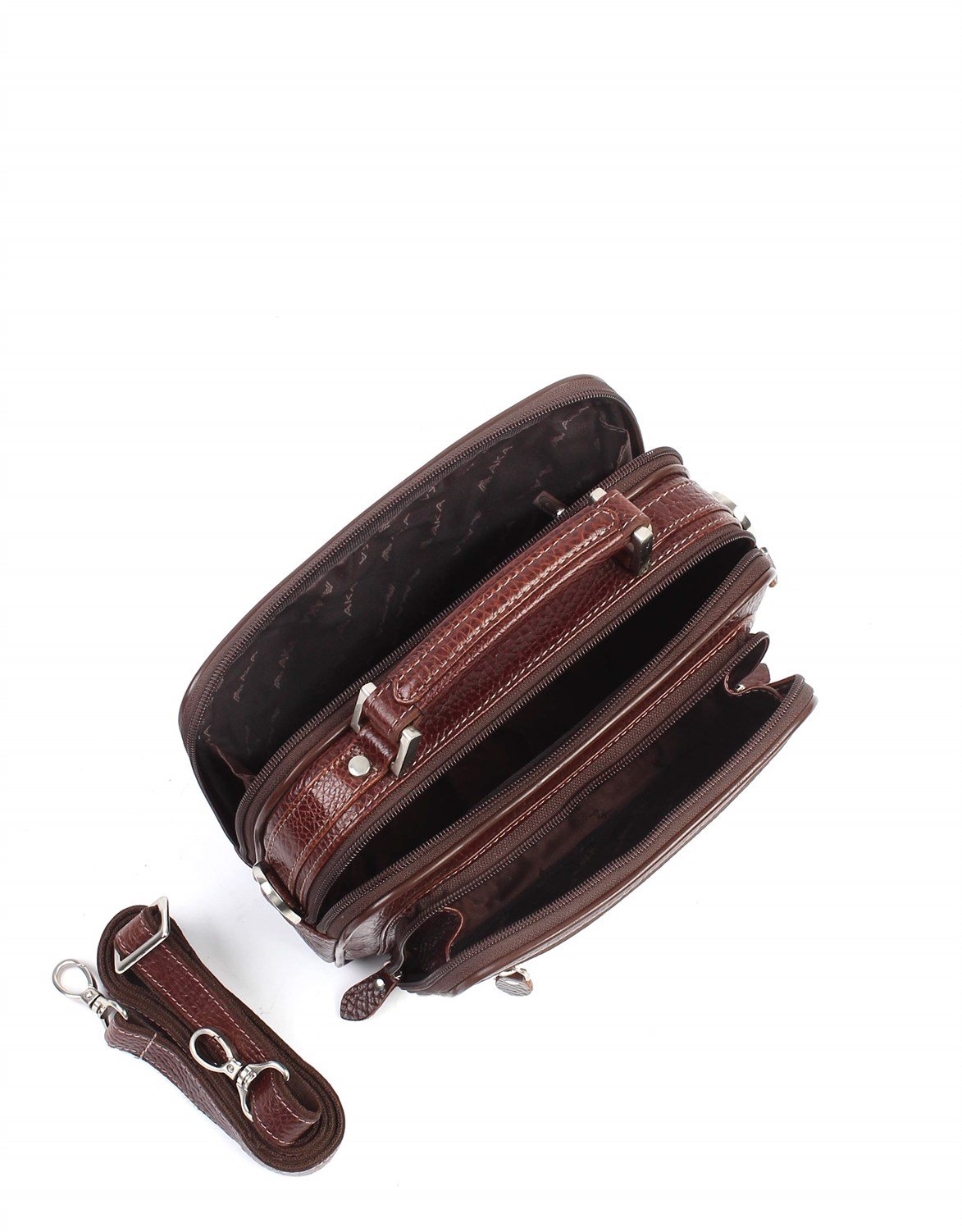 Genuine Leather Hand and Shoulder Bag 318 61