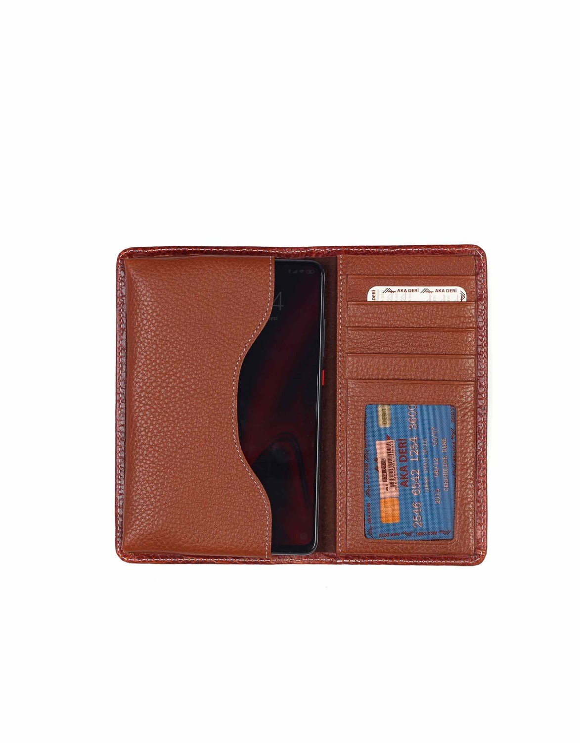 Aka Genuine Leather Hand Wallet 808 63