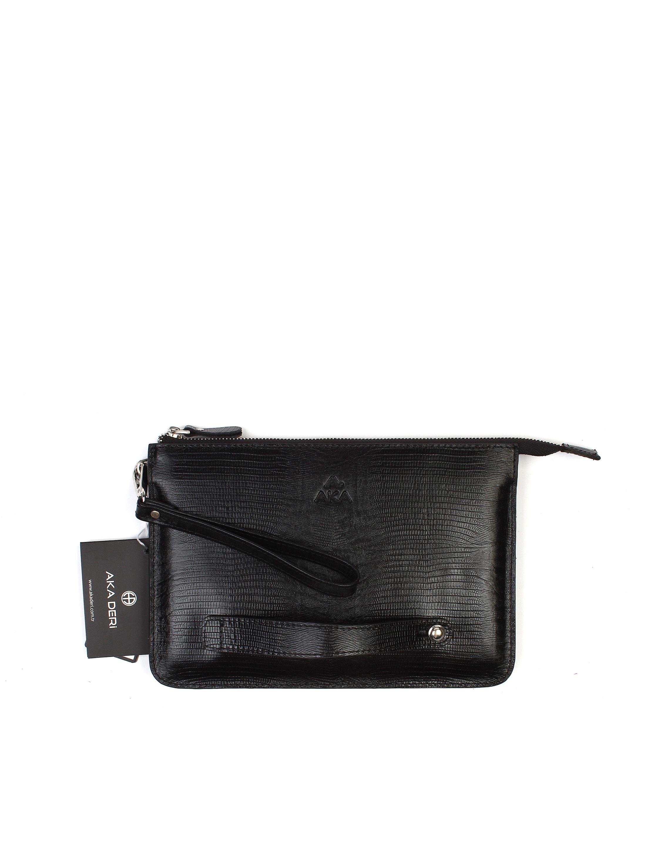 Siyah Deri El Çantası 122 10