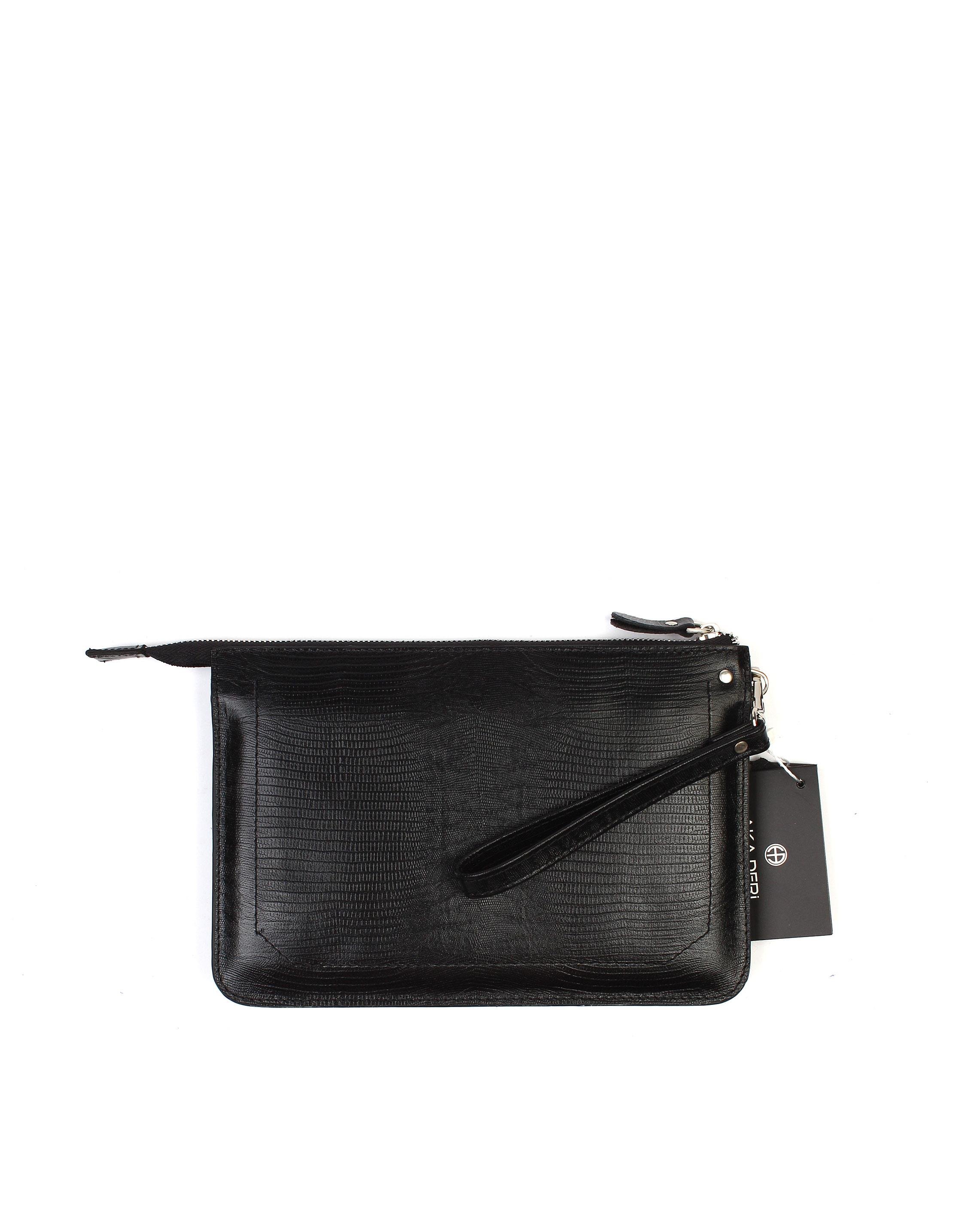 Siyah Deri El Çantası 122 10