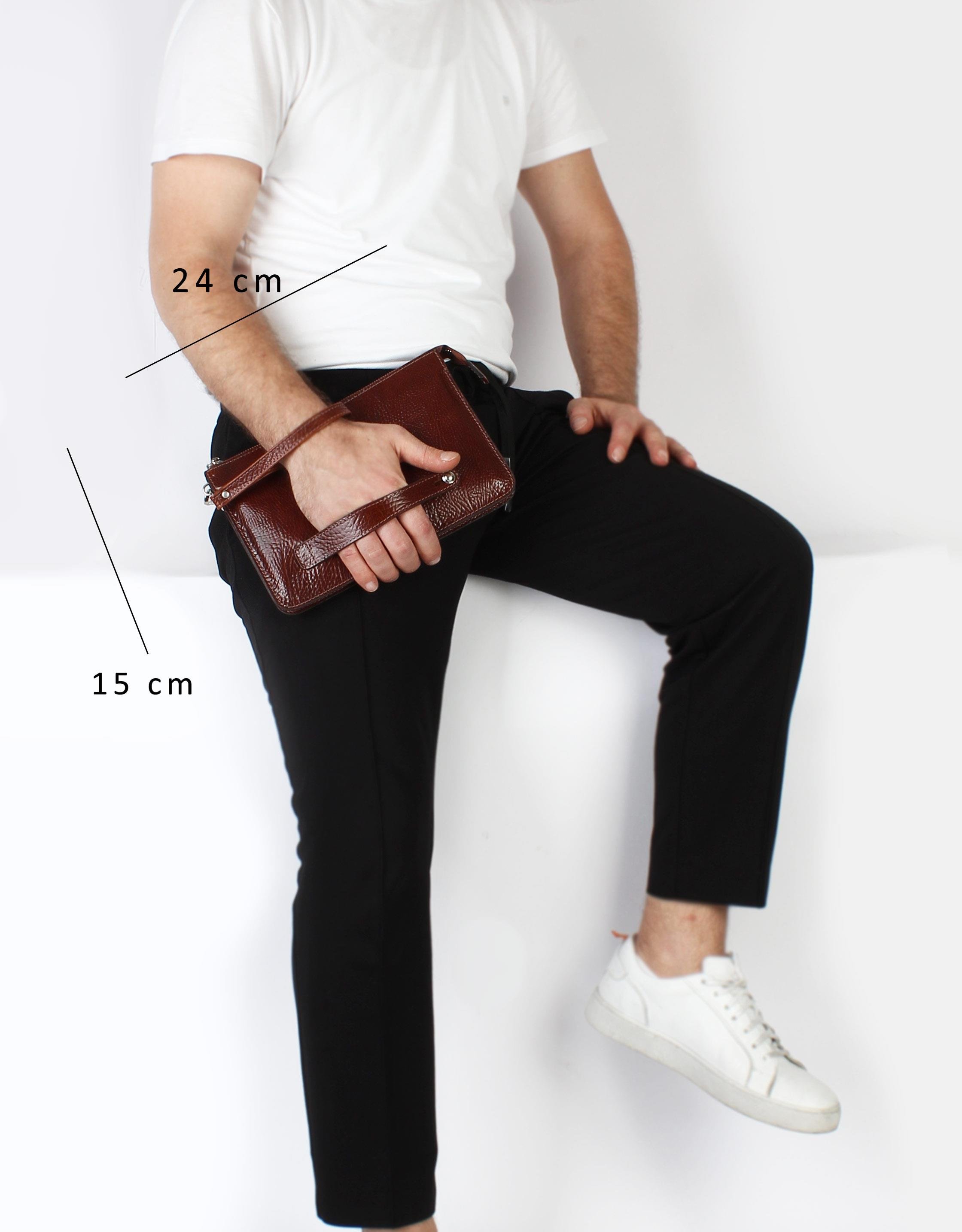 Siyah Deri El Çantası 122 10