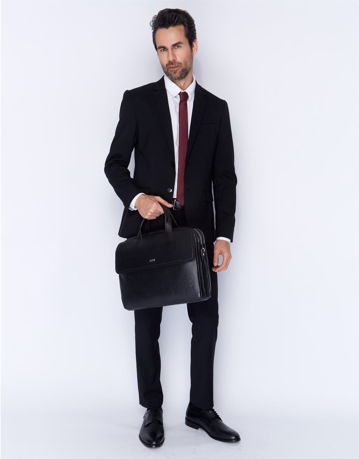Aka Genuine Leather briefcase Bag 248 10